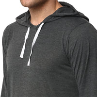 Mack Jonney Grey Black Night Suit For Men's