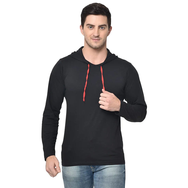 Vimal Jonney Full Sleeve Black T-shirt For Men's - Vimal Clothing store