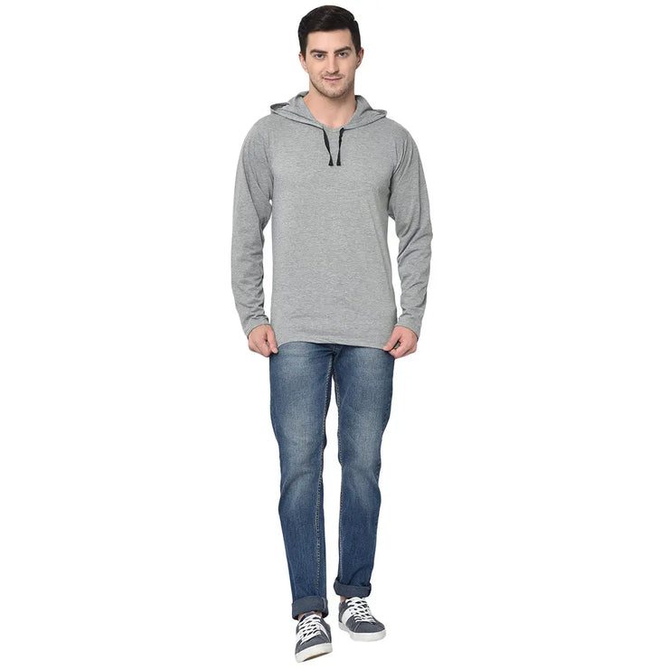 Vimal Jonney Full Sleeve Silver T-shirt For Men's - Vimal Clothing store