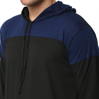 Mack Jonney Black Grey Night Suit For Men's