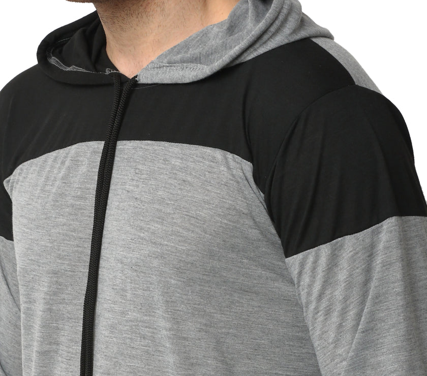 Mack Jonney Silver Black Night Suit For Men's