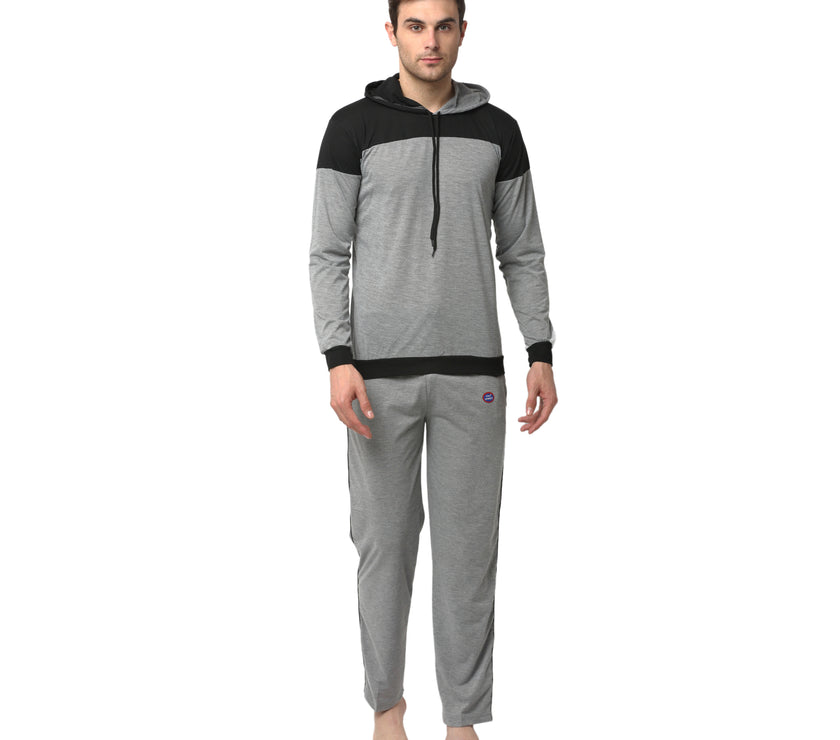 Mack Jonney Silver Night Suit For Men's