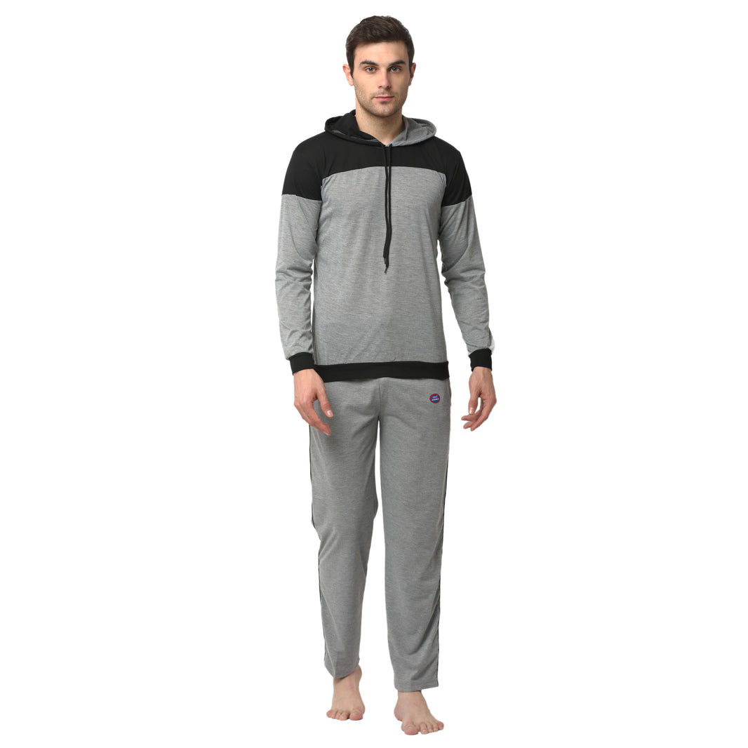 Mack Jonney Silver Night Suit For Men's
