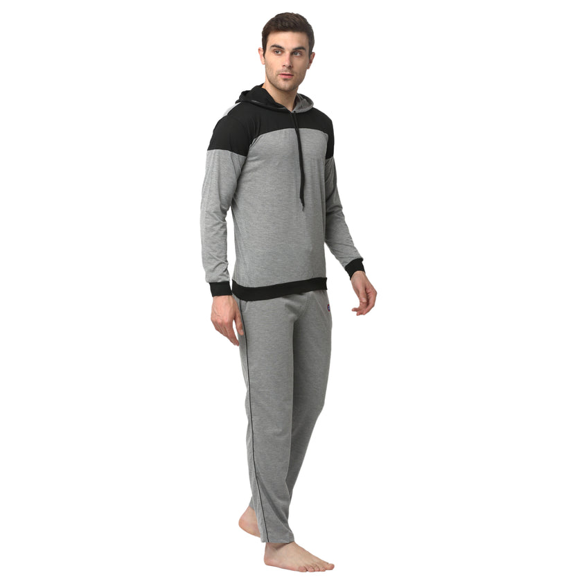 Mack Jonney Silver Night Suit For Men's