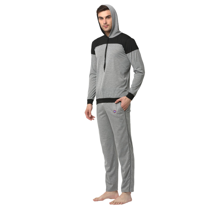 Mack Jonney Silver Night Suit For Men's