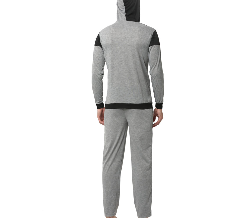 Mack Jonney Silver Night Suit For Men's