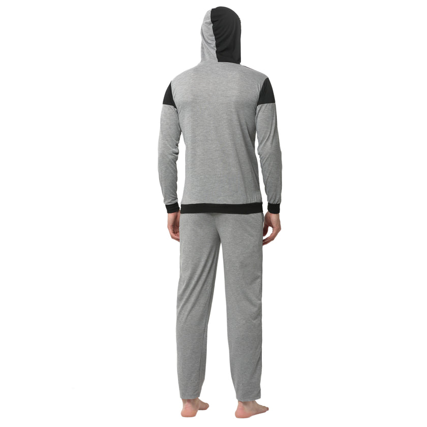 Mack Jonney Silver Night Suit For Men's