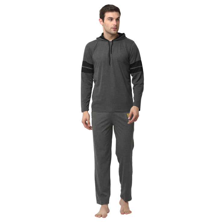 Mack Jonney Grey Night Suit For Men's