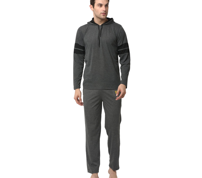 Mack Jonney Grey Night Suit For Men's