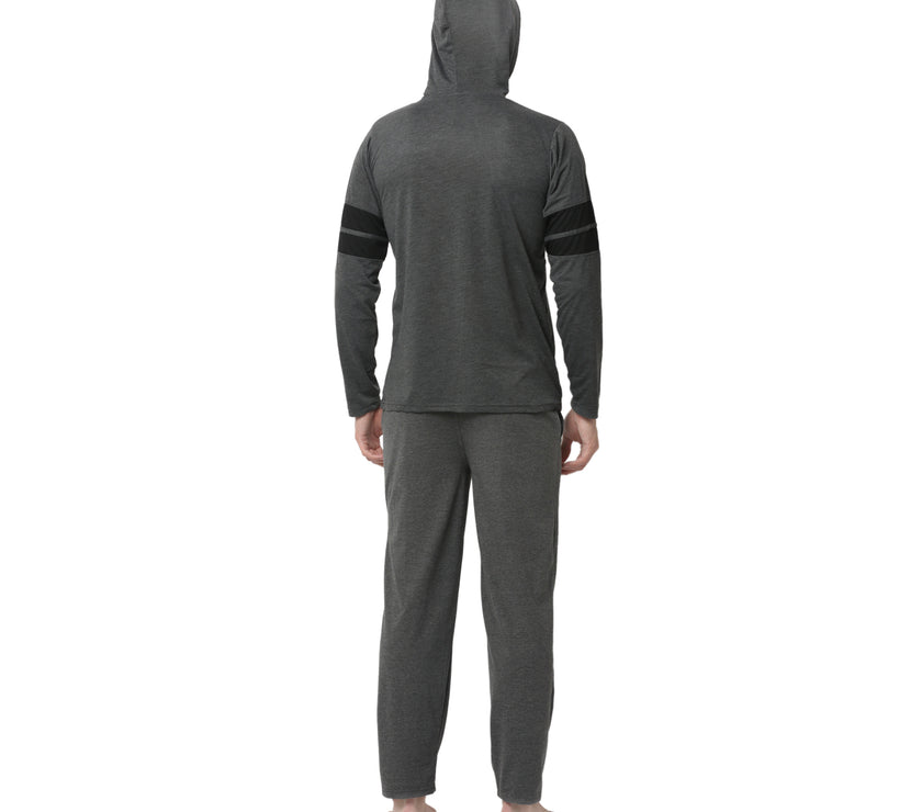 Mack Jonney Grey Night Suit For Men's