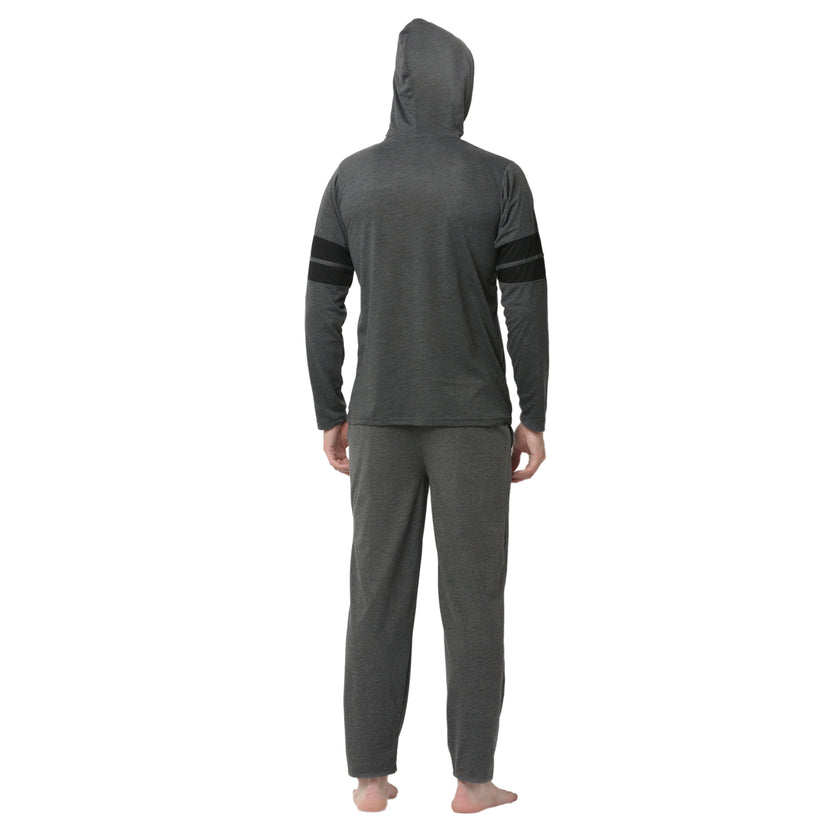 Mack Jonney Grey Night Suit For Men's