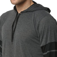 Mack Jonney Grey Silver Night Suit For Men's