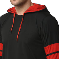 Mack Jonney Black Grey Night Suit For Men's