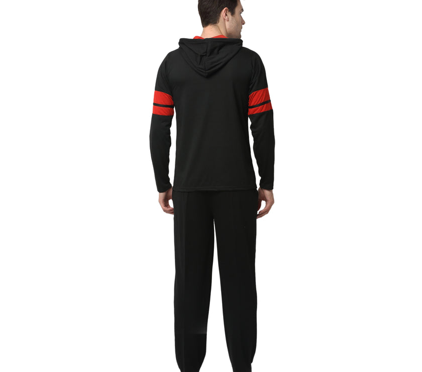 Mack Jonney Black Black Night Suit For Men's