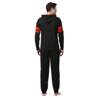 Mack Jonney Black Black Night Suit For Men's