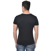 Vimal Jonney Round Neck Black T-shirt For Men's - Vimal Clothing store
