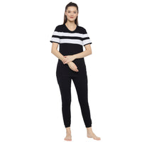 Mack Jonney Black Women's Night Suit