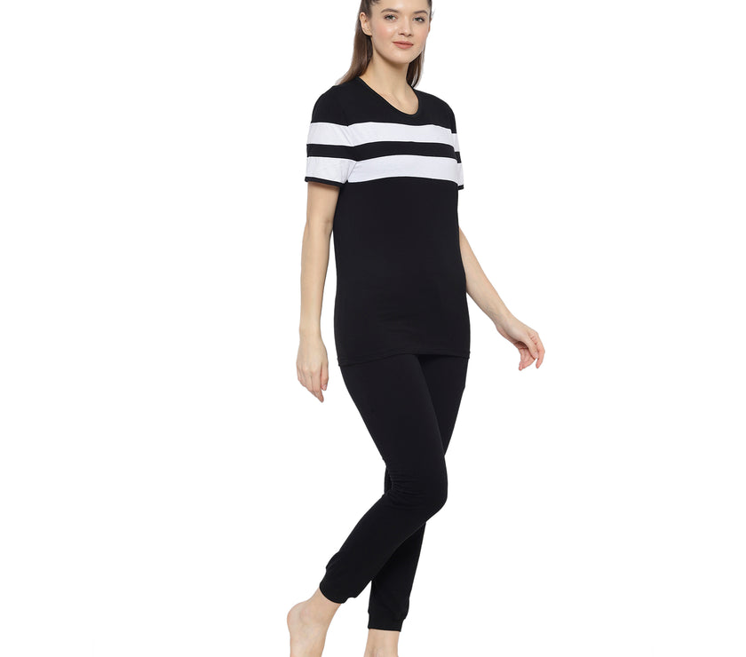 Mack Jonney Black Women's Night Suit