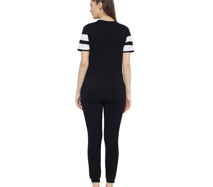 Mack Jonney Black Women's Night Suit