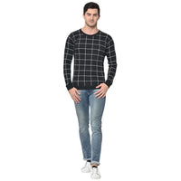 Vimal Jonney Full Sleeve Black T-shirt For Men's - Vimal Clothing store
