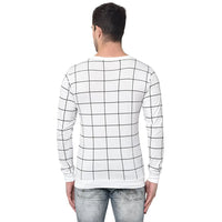 Vimal Jonney Full Sleeve White T-shirt For Men's - Vimal Clothing store