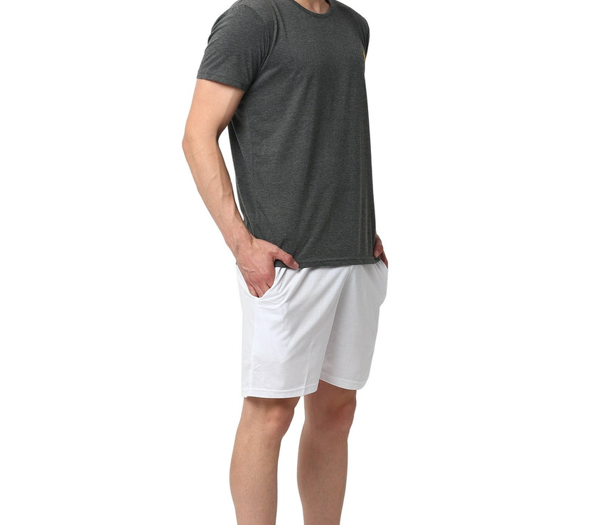 Mack Jonney Grey White Night Suit For Men's