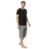 Mack Jonney Black Silver Night Suit For Men's