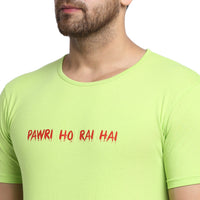 Vimal Jonney Round Neck White T-shirt For Men's - Vimal Clothing store