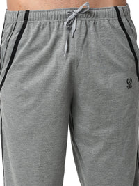 Mack Jonney Silver Silver Night Suit For Men's