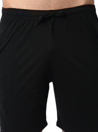 Mack Jonney Silver Black Night Suit For Men's