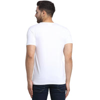 Vimal Jonney Round Neck White T-shirt For Men's - Vimal Clothing store