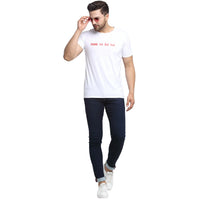 Vimal Jonney Round Neck White T-shirt For Men's - Vimal Clothing store