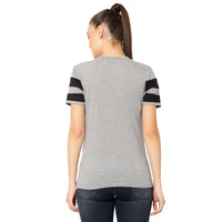 Mack Jonney Grey Color T-shirt For Women