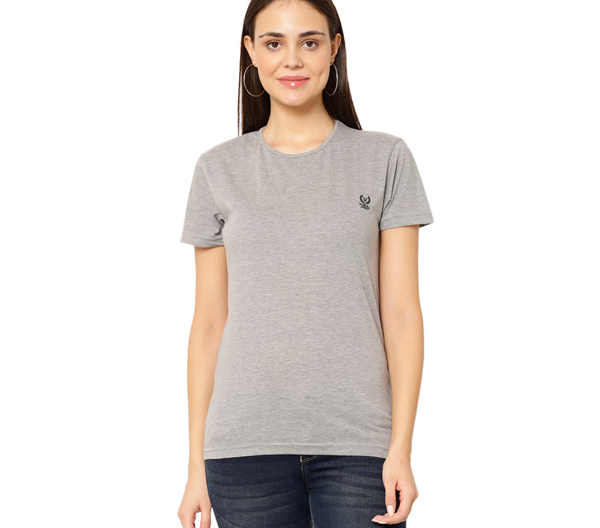 Mack Jonney Silver Color T-shirt For Women