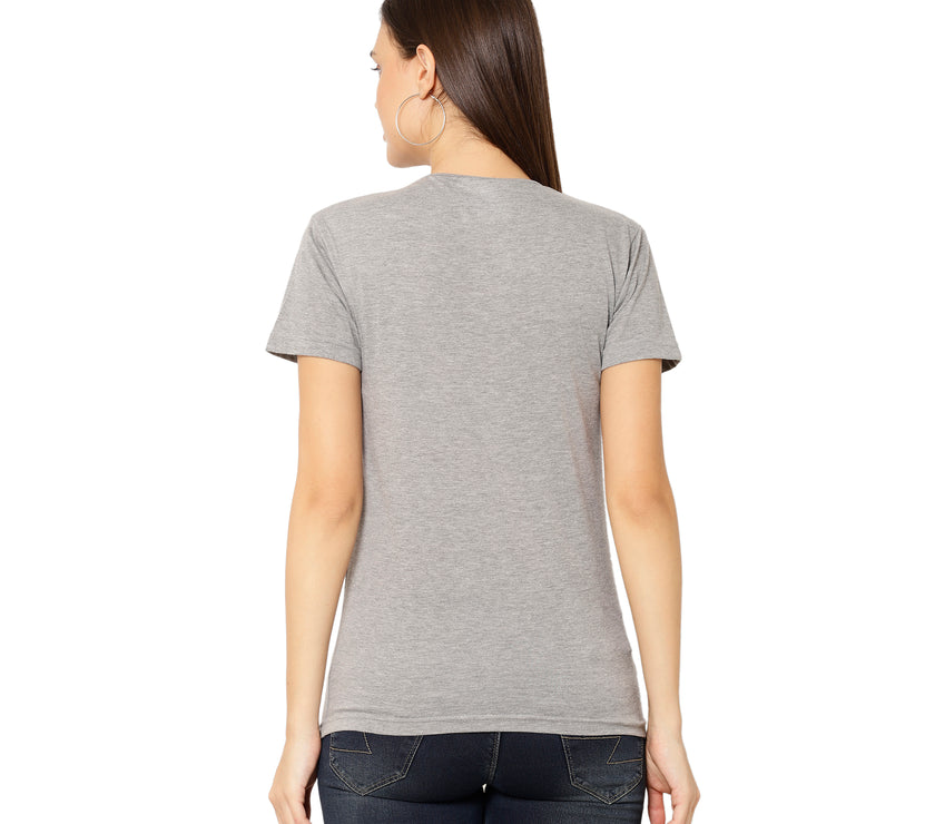 Mack Jonney Silver Color T-shirt For Women