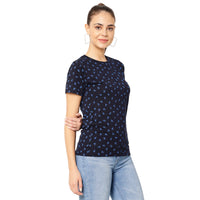Mack Jonney Light Blue Color T-shirt For Women