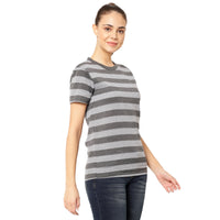 Mack Jonney Grey Color T-shirt For Women