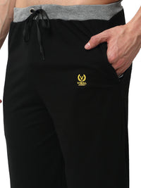 Mack Jonney Black Black Night Suit For Men's