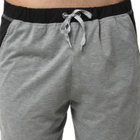 Mack Jonney Silver Silver Night Suit For Men's