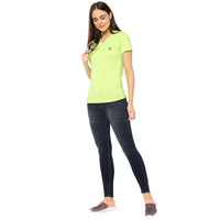 Mack Jonney Green Color T-shirt For Women