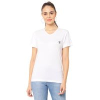 Mack Jonney White Color T-shirt For Women