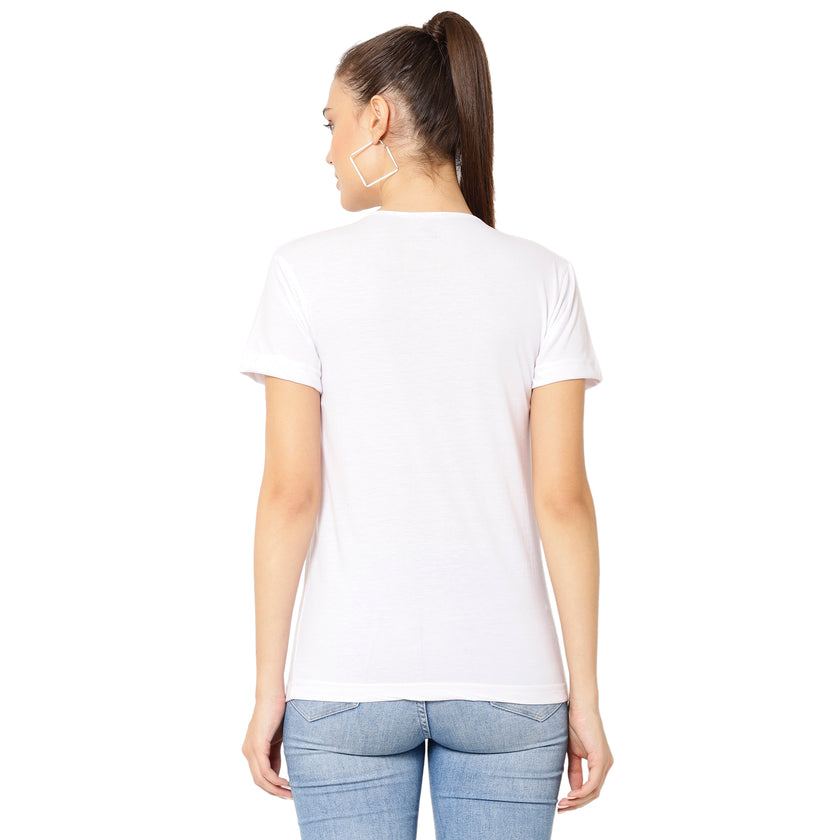 Mack Jonney White Color T-shirt For Women