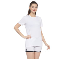 Mack Jonney White Women's Night Suit