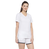 Mack Jonney White Women's Night Suit