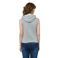 Mack Jonney Grey Sweatshirt For Women's
