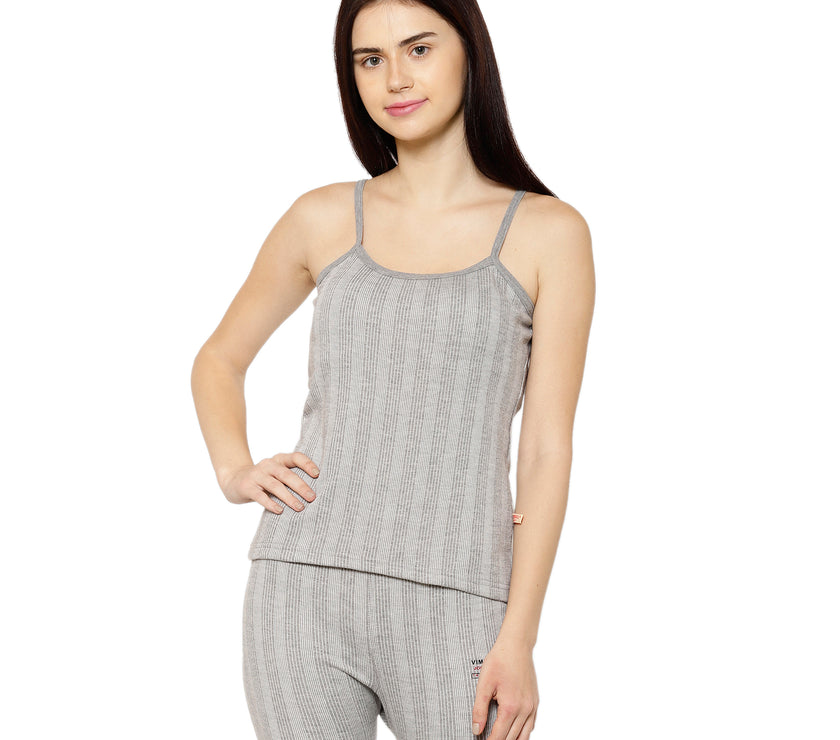 Mack Jonney Grey Top Thermal For Women's