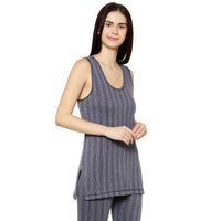 Mack Jonney Blue Top Thermal For Women's