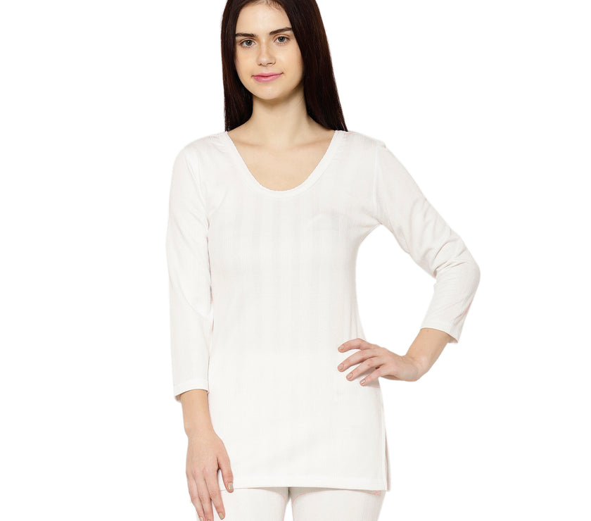 Mack Jonney White Top Thermal For Women's