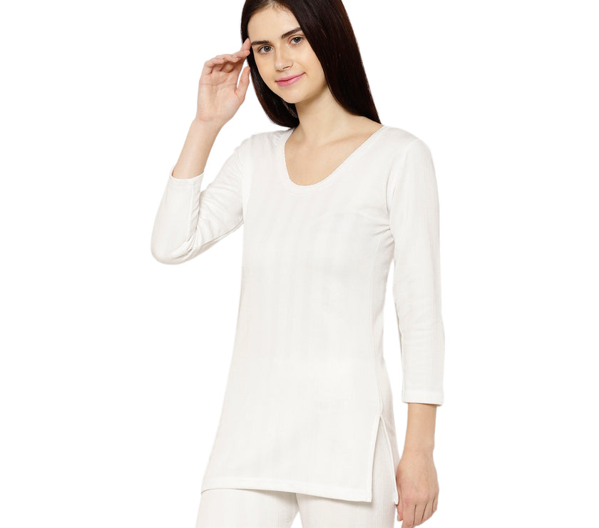 Mack Jonney White Top Thermal For Women's