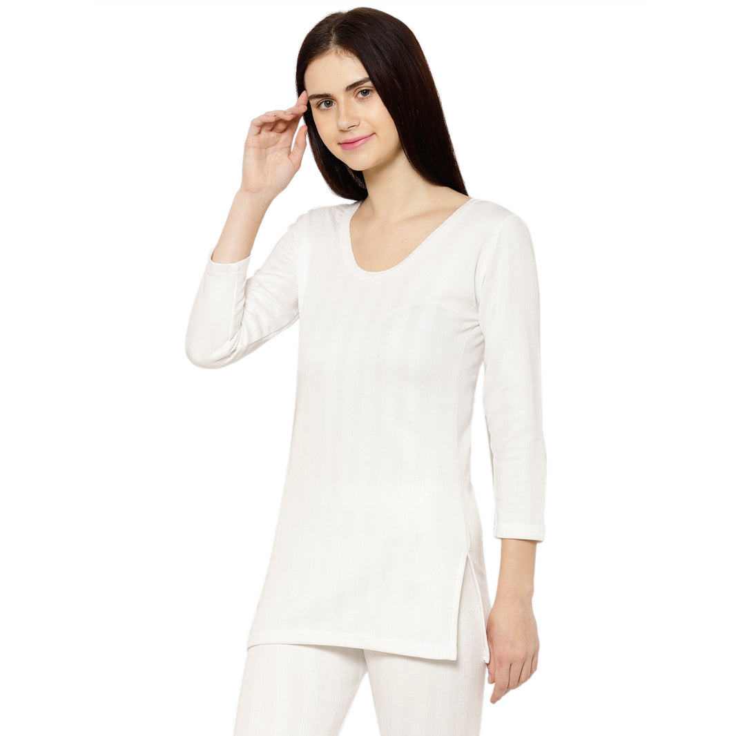 Mack Jonney White Top Thermal For Women's